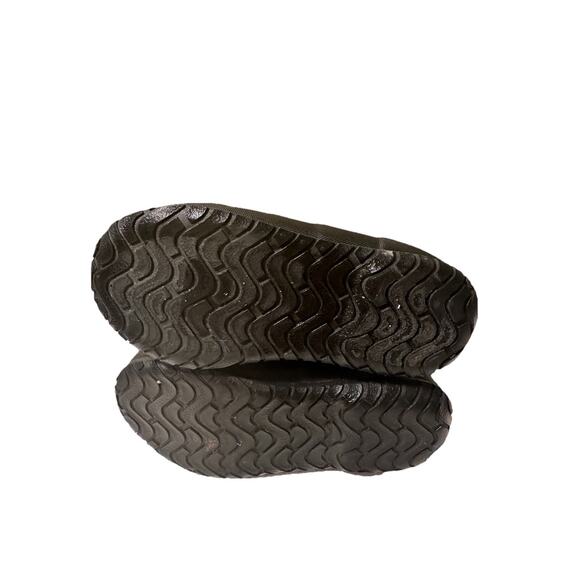 Bogs Youth Metallic purple Rain Boots Faux Fur Shoes Size Youth 13/ Size 2 Mint - Picture 8 of 9